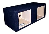 Ground Shaker SK210 10-Inch Dual Kicker Solobaric Square Enclosure Subwoofer Box