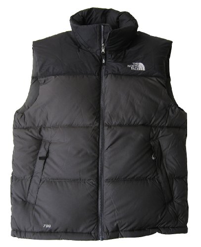 THE NORTH FACE(ザ・ノースフェイス) Men's Nuptse Vest Grey 【並行輸入品】