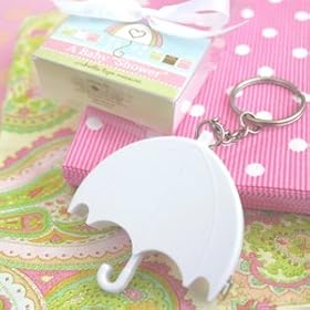  A Baby Shower Umbrella Tape Measure - Baby Shower Gifts & Wedding Favors (Set of 24)
