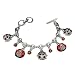 Elegant Lady Bug Charm Link Bracelet Ladybug Fashion Jewelry