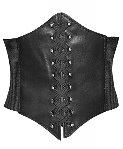 Alivila.Y Fashion Faux Leather Steampunk Sexy Underbust Waist Belt Corset