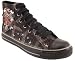 PLAID CHAIN-LINK STUD SNEAKER