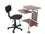 INNOVEX Computer Desk With Student Chair, Cherry