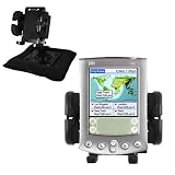 Gomadic for the PalmOne palm m500 - PalmOne m500 Car Bean Bag Dash & Windshield Holder - Gomadic Brand