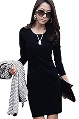 Spring Winter Cotton/Velvet  Dress