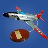 P-80 Shooting Star Quality Desktop Wood Model Airplane / Unique and Perfect Gift Idea / Jet Fighter Aircraft Replica Display / Collectible Gift Toy