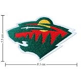 3pcs Minnesota Wild Logo 1 Embroidered Iron on Patches Kid Biker Band Appliques for Jeans Pants Apparel Great Gift for Dad Mom Man Women Free Shipping From Thailand - High Quality Embroidery Cloth & 100% Customer Satisfaction Guarantee