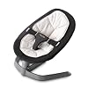 Babywippe Nuna Leaf schwarz- creme