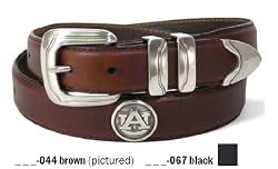 Brown Horween Oil Tanned Leather Belt - Collegiate Series