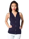 American Apparel Solid Rib Vest