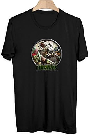 Tmnt Teenage Mutant Ninja Turtles Out Of The Shadows Leonardo Men T Shirt Black Large