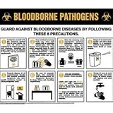 BIOHAZARD WALL CHART 22X26