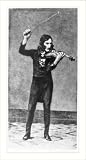 Historic Print (S): [Nicolo Paganini, 1782-1840; full, standing, playing violin]
