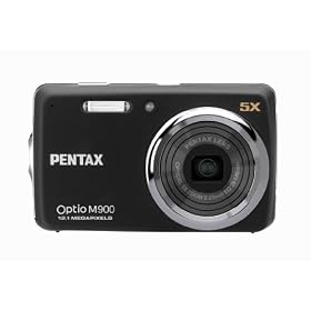 Pentax Optio M900  Digital Camera (12MP, 5x Optical Zoom, 2.7 inch LCD Screen) - Black