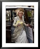 Camilla Parker Bowles and Charles Arriving for Blessing Photography Framed Art Poster Print by Mirrorpix, 25x31