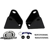 Supreme Suspensions - Silverado Heavy Duty Series High-Strength Carbon Steel Shock Extenders Shock Extension Kit (Black) PRO