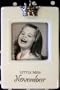 "Little Miss" Birthstone Keepsake Frames (November)