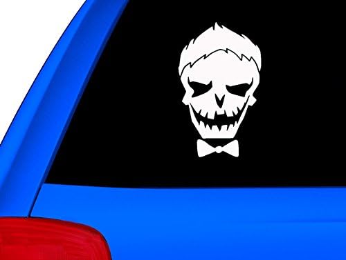 Joker Suicideacute Squad Skull Copy , Bumper Car Laptop Decal Sticker DecalLand909938-6inch