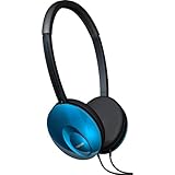 Blue Ultra Thin Compact Headphones