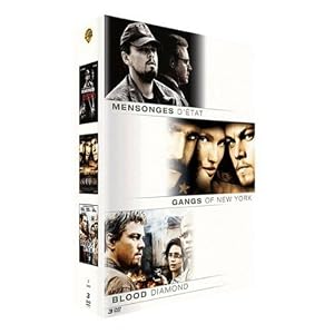 Coffret Leonardo di Caprio : Mensonges d'état, Gangs of New York, Blood diamond