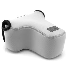 USA Gear DuraNeoprene dSLR Grey FlexArmor for Nikon, Canon EOS, Pentax and Sony Alpha... by