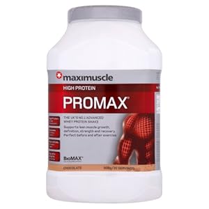 Maximuscle Promax 908 g Chocolate Whey Protein Shake Powder