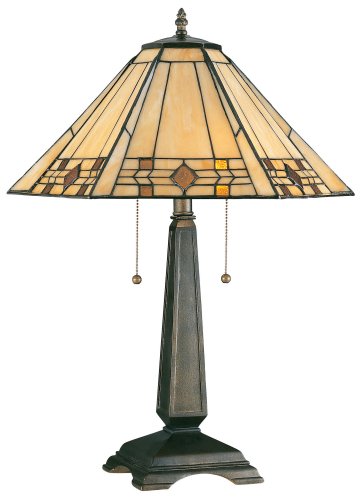 Hunter Kenroy Willow Table Lamp Bronze finish