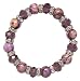 Purple Stone Stretch Bracelet