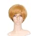 Pale Orange Short Anime Cosplay Costume Wig