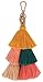 QTMY Big Pom Pom Tassel Bag Pendant Charm Keyring Keychain for Women Purse Handbag Decor