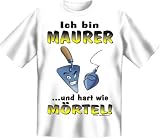lustige Berufe-T-Shirts " Maurer !!! " Gr��en S - XXL - 