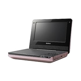 Sony DVPFX730P 7-inch Portable DVD Player - Pink