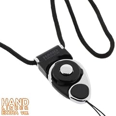 [HandLinker]ハンドリンカーエクストラ携帯ネックストラップ（ブラック）【スマートフォン/iPhone4/iPhone3G[S]/Xperia/GALAXY S/IS03/デジカメ/携帯に】【HandLinker/ハンドリンカー EXTRA】