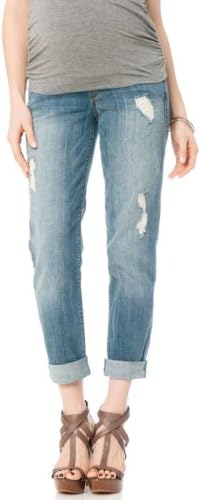 SOLD Design Lab Secret Fit Belly(r) Cuffed Maternity Crop Jeans