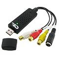 CSL - USB 2.0 Audio / Video Grabber mit vergoldeten Kontakten - Videoadapter zur Bearbeitung-Nachbearbeitung (Ulead 10 Software) - geeignet f�r Windows 7 / Windows 8 / 32 und 64 bit