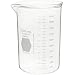 Kimble Kimax 14005-2000 Glass Heavy-Duty Low Form Beaker with Double Capacity Scale, 200-1800mL Graduation Interval, 2000mL Capacity, 200mL Graduation, White (Pack of 4)