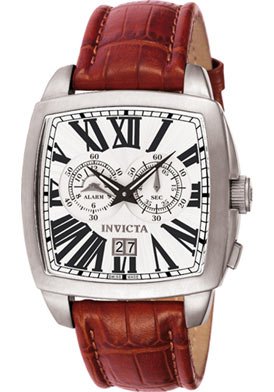 Men's Elite Alarm Brown Leather