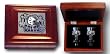 Indianapolis Colts Collectors Gift Box with 2 Flared Shooter Shot Glasses - NFL Football Fan Shop Sports Team Merchandise