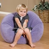 Fashion Small Corduroy Bean Bag Chair Purple  HUD0102