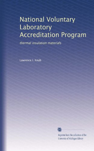 National Voluntary Laboratory Accreditation Program: thermal insulation materials