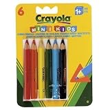 Crayola - 6 Mini Kids Triangular Pencils