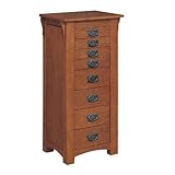Powell Mission Oak Jewelry Armoire