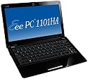 Asus Eee PC 1101HA 29,5 cm (11,6 Zoll) Netbook (Intel Atom Z520 1.3GHz, 2GB RAM, 250GB HDD, Intel GMA 500, Win 7 Home Premium) schwarz