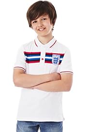 Pure Cotton Official FA England Polo Shirt