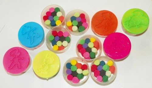 Party Pack - 24 Mini Tubs of 12 Colors of Play Clay