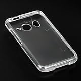 Hard Snap on Plastic CLEAR TRANSPARENT Sleeve Faceplate Cover Case for HTC  ....