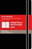 2009 Moleskine Large Weekly Diary Vertical