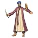 Indiana Jones Movie Series Raiders of the Lost Ark 4 Inch Tall Action Figure - Monkey Man with Colorful Robe, Caftan, Mysterious Looking Eye Patch, His Pet Monkey and a Dagger Plus Hidden Relic Accessories
