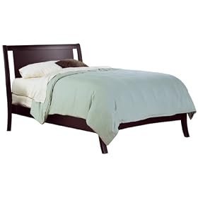 Modus Furniture Nevis Queen Size Low Profile Sleigh Bed, Espresso by Modus Furniture