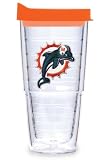 Miami Dolphins Tervis Tumbler 24 oz Cup with Lid
